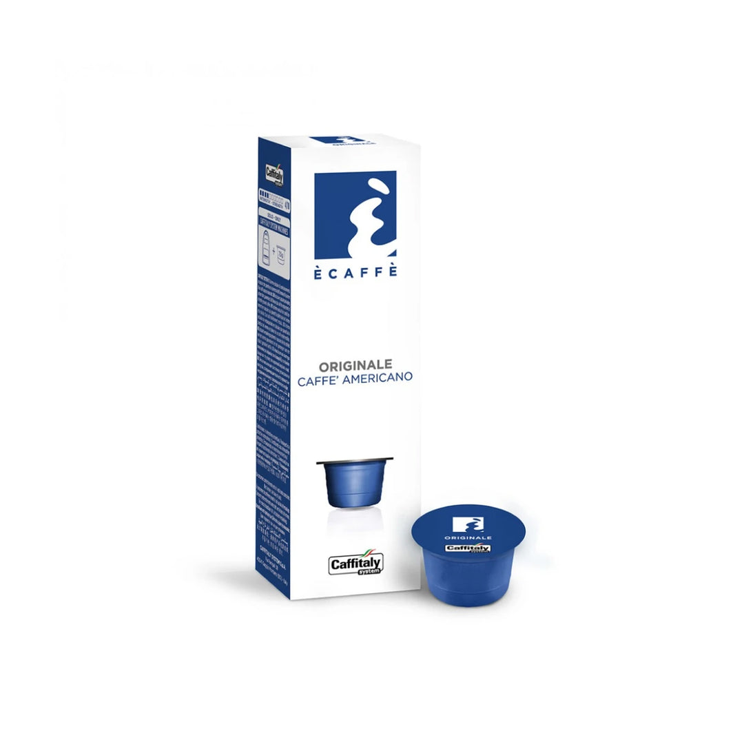 Americano Single Serve Espresso Capsules (Box of 10 X 8g)