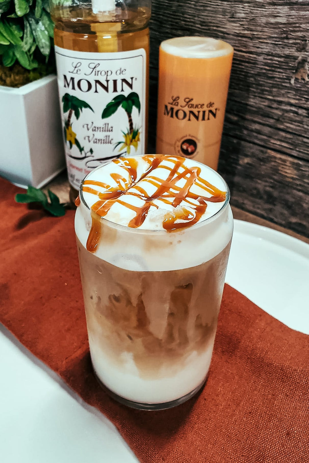 How To Make an Iced Caramel Macchiato....with Cold Foam