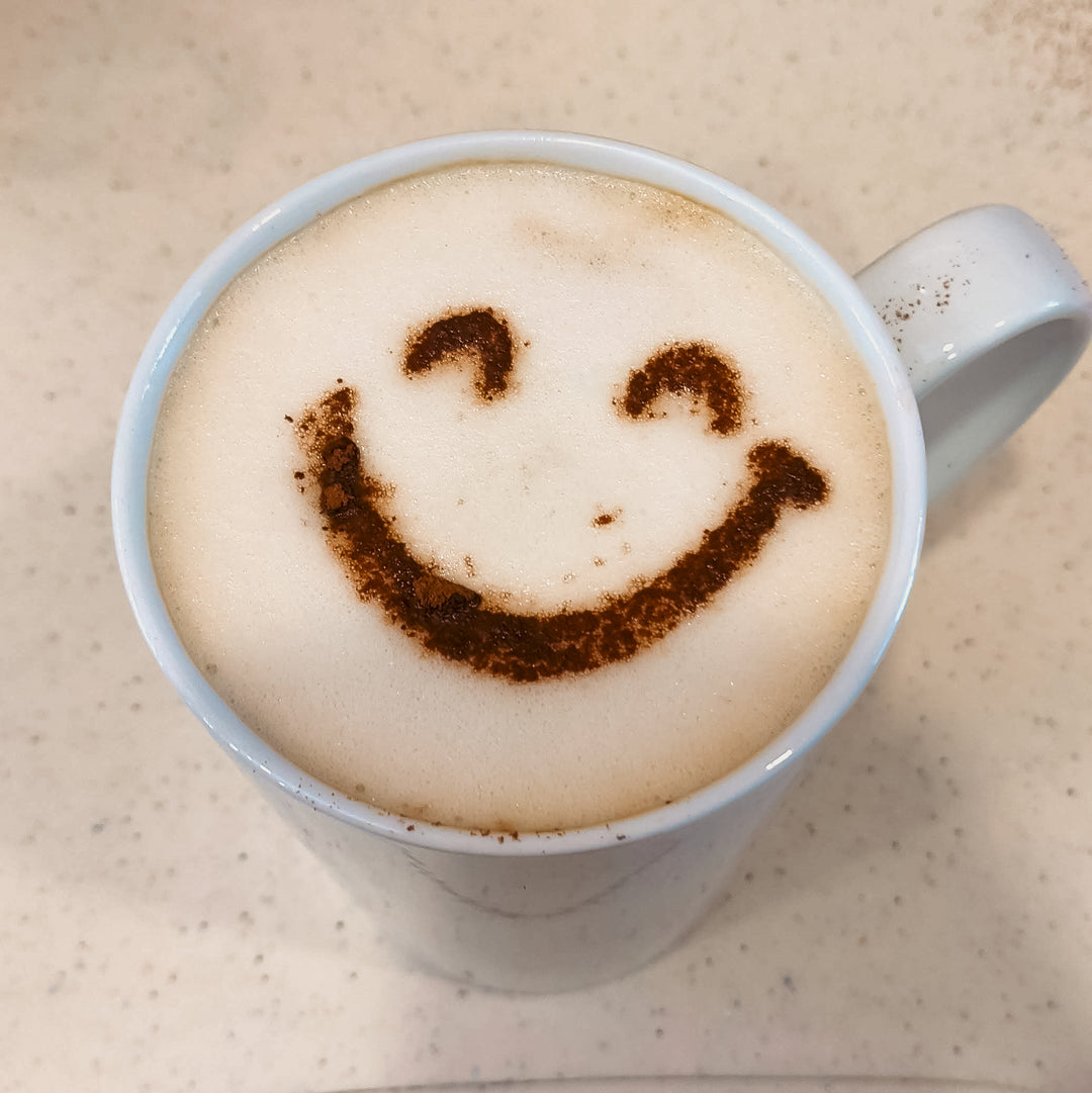 Latte & Cappuccino Stencil - 4 Designs