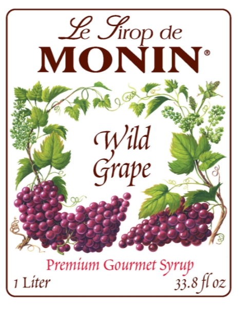 Monin Wild Grape Syrup