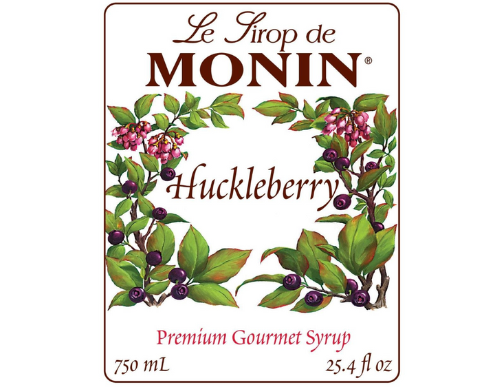 Monin Huckleberry Syrup