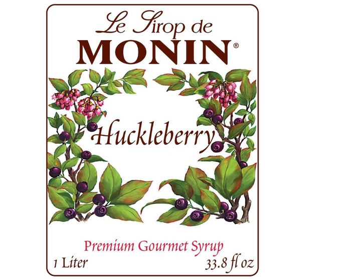 Monin Huckleberry Syrup