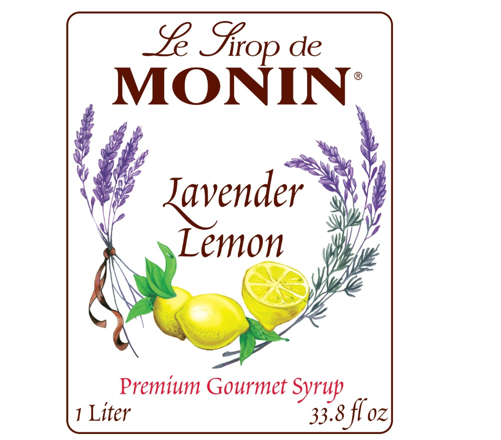 Monin Lavender Lemon Syrup