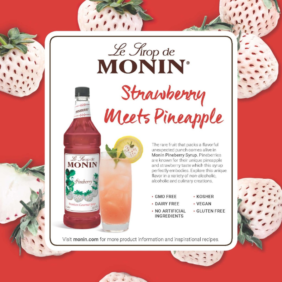 Monin Pineberry Syrup