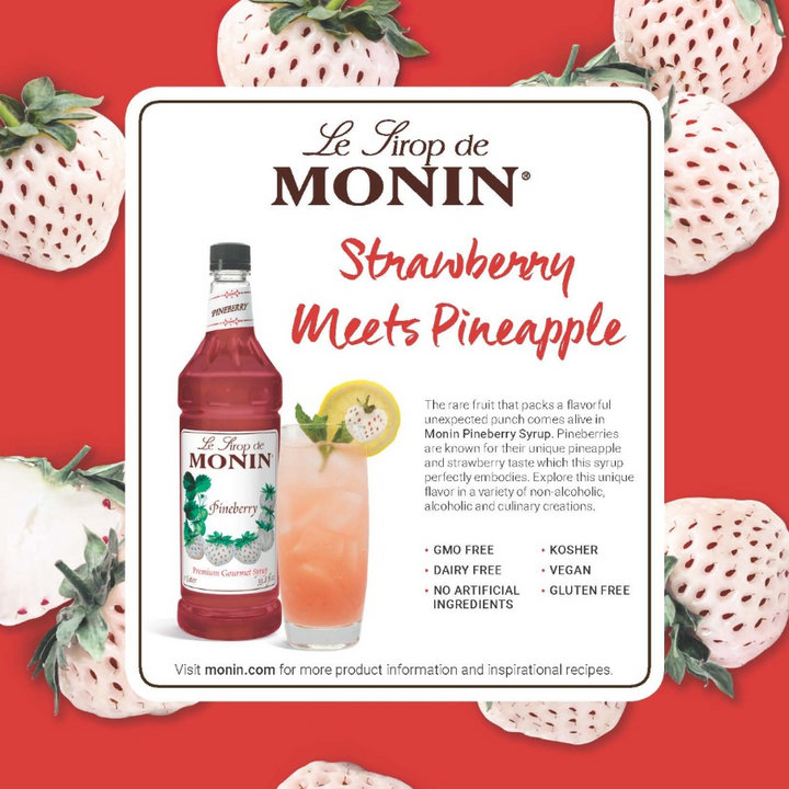 Monin Pineberry Syrup