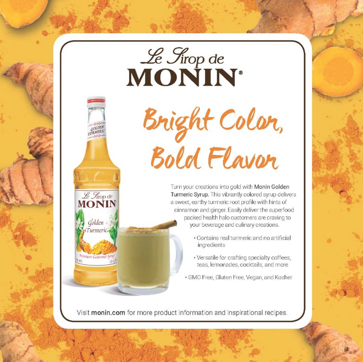 Monin Golden Turmeric Syrup