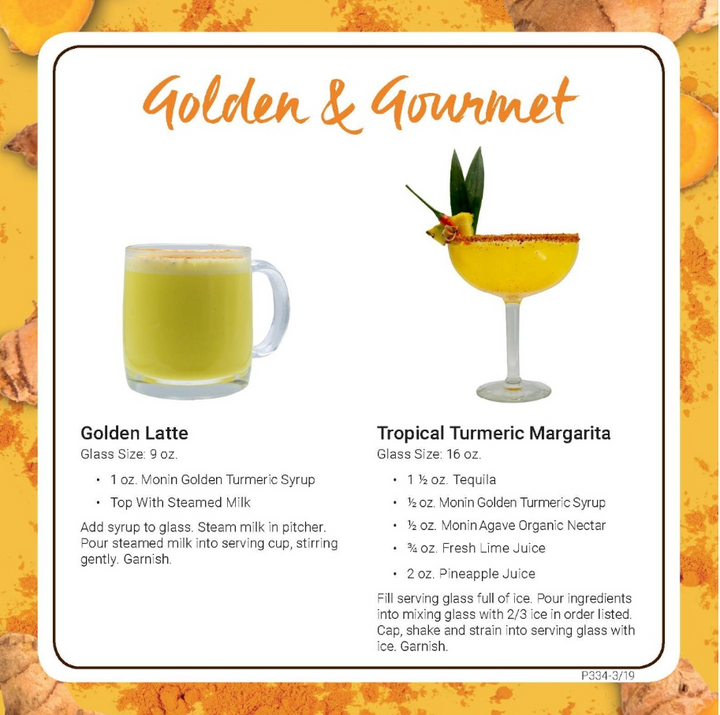 Monin Golden Turmeric Syrup