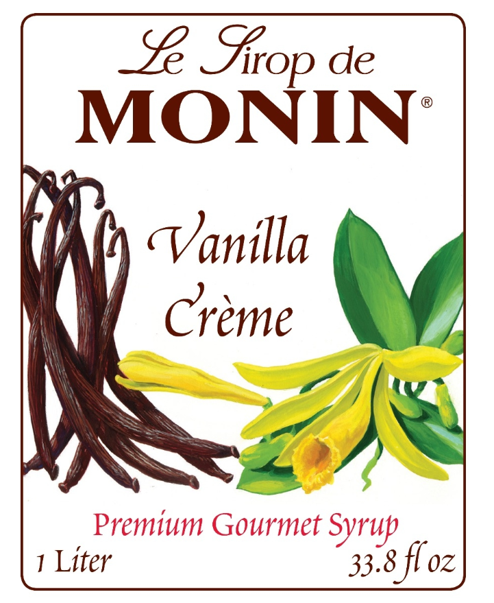 Monin Vanilla Crème Syrup