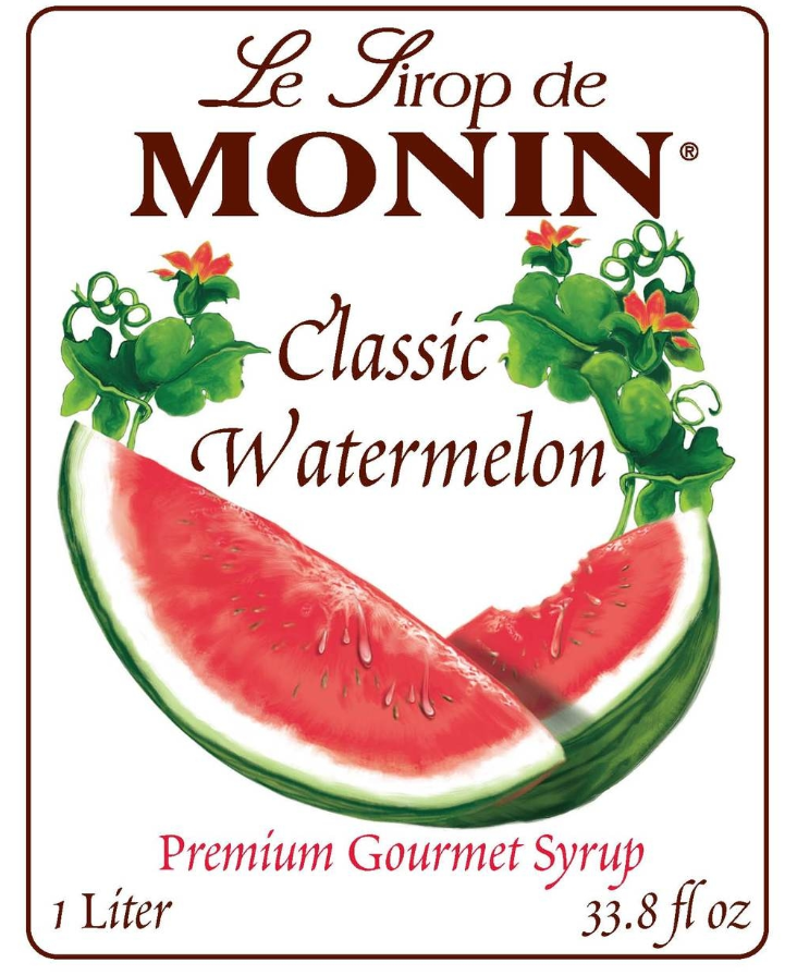 Monin Classic Watermelon Syrup