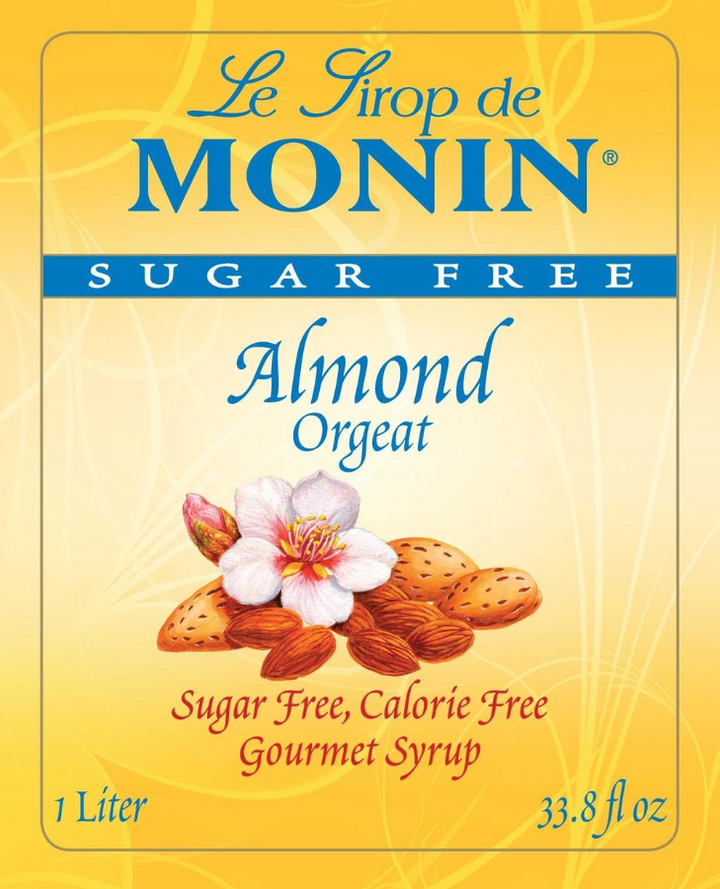 Monin Sugar Free Almond (Orgeat) Syrup