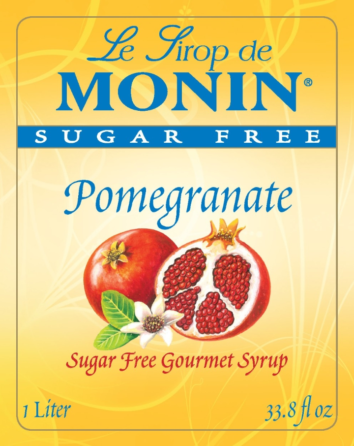 Monin Sugar Free Pomegrante Syrup