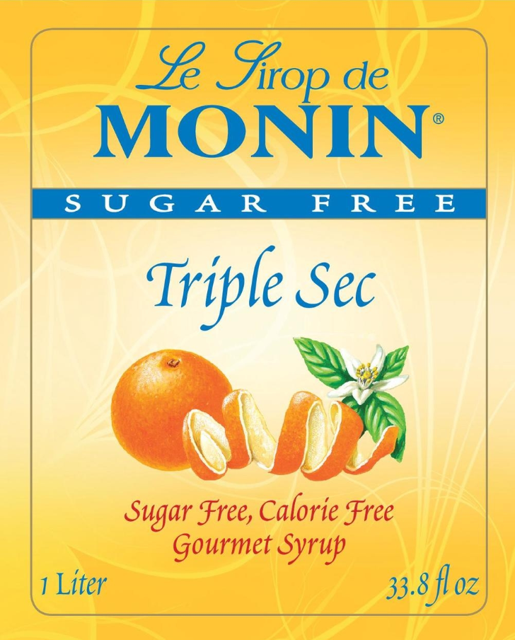 Monin Sugar Free Triple Sec Syrup