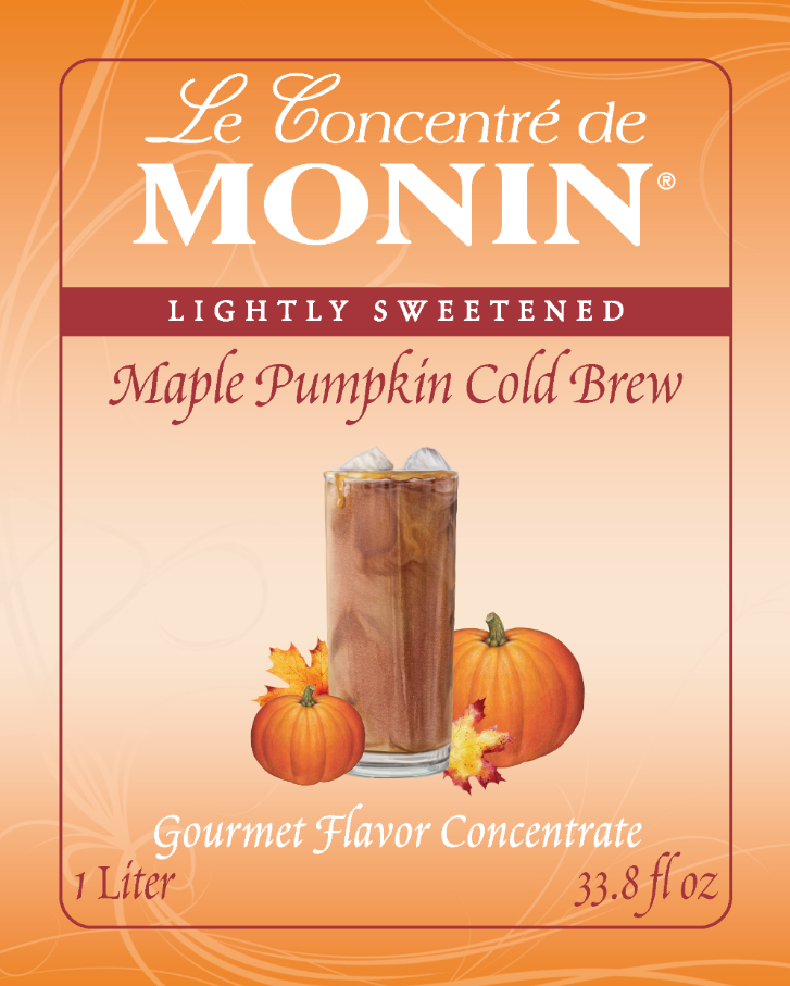 Monin Maple Pumpkin Cold Brew Concentrate