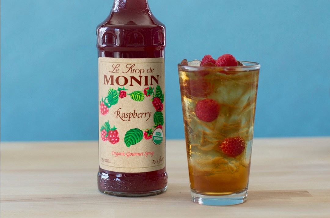 Monin Organic Raspberry Syrup