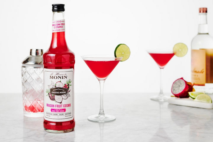 Monin HomeCrafted Dragon Fruit Cosmo Cocktail Mixer