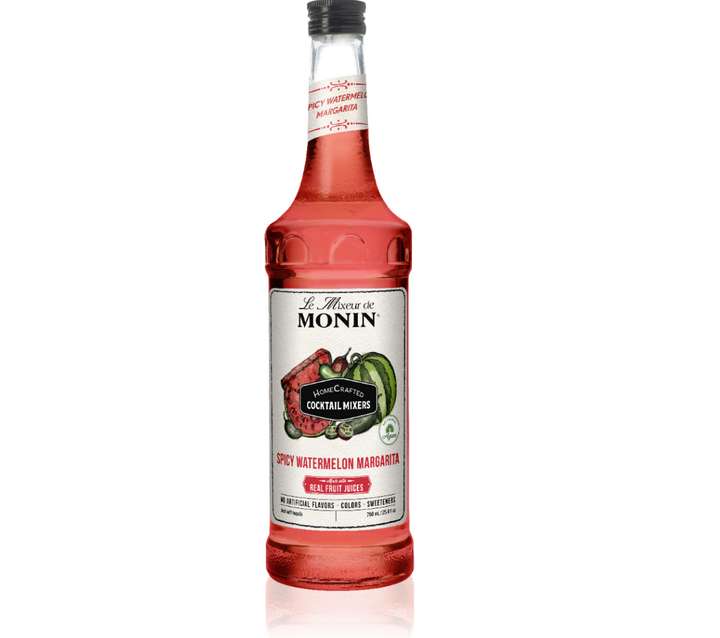 Monin HomeCrafted Spicy Watermelon Margarita Cocktail Mixer