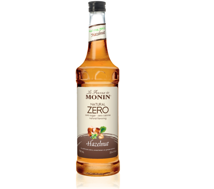 Monin Natural Zero Hazlenut Syrup