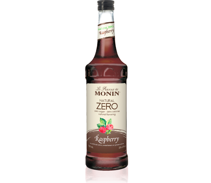 Monin Natural Zero Raspberry Syrup