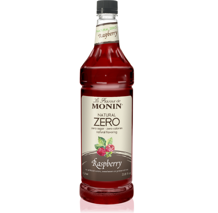 Monin Natural Zero Raspberry Syrup