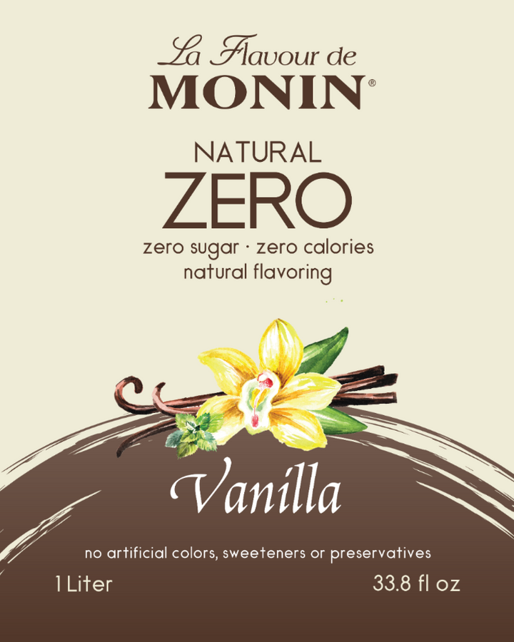 Natural Zero Vanilla Syrup