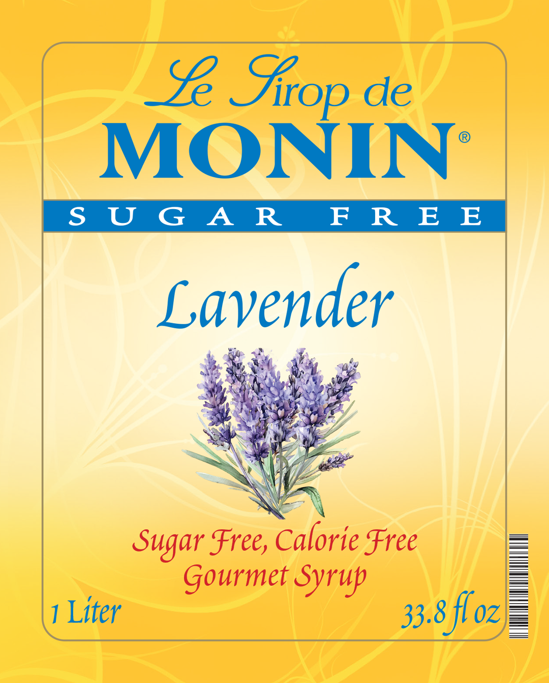 Monin Sugar Free Lavender Syrup