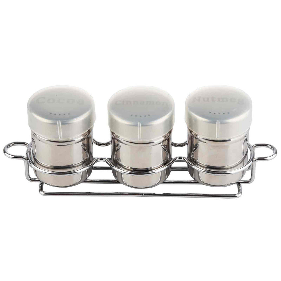 6 Oz Coffee Shaker 3-Piece Set With Rack