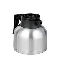 1.9 Litre Black & Stainless Steel Short Thermal Carafe