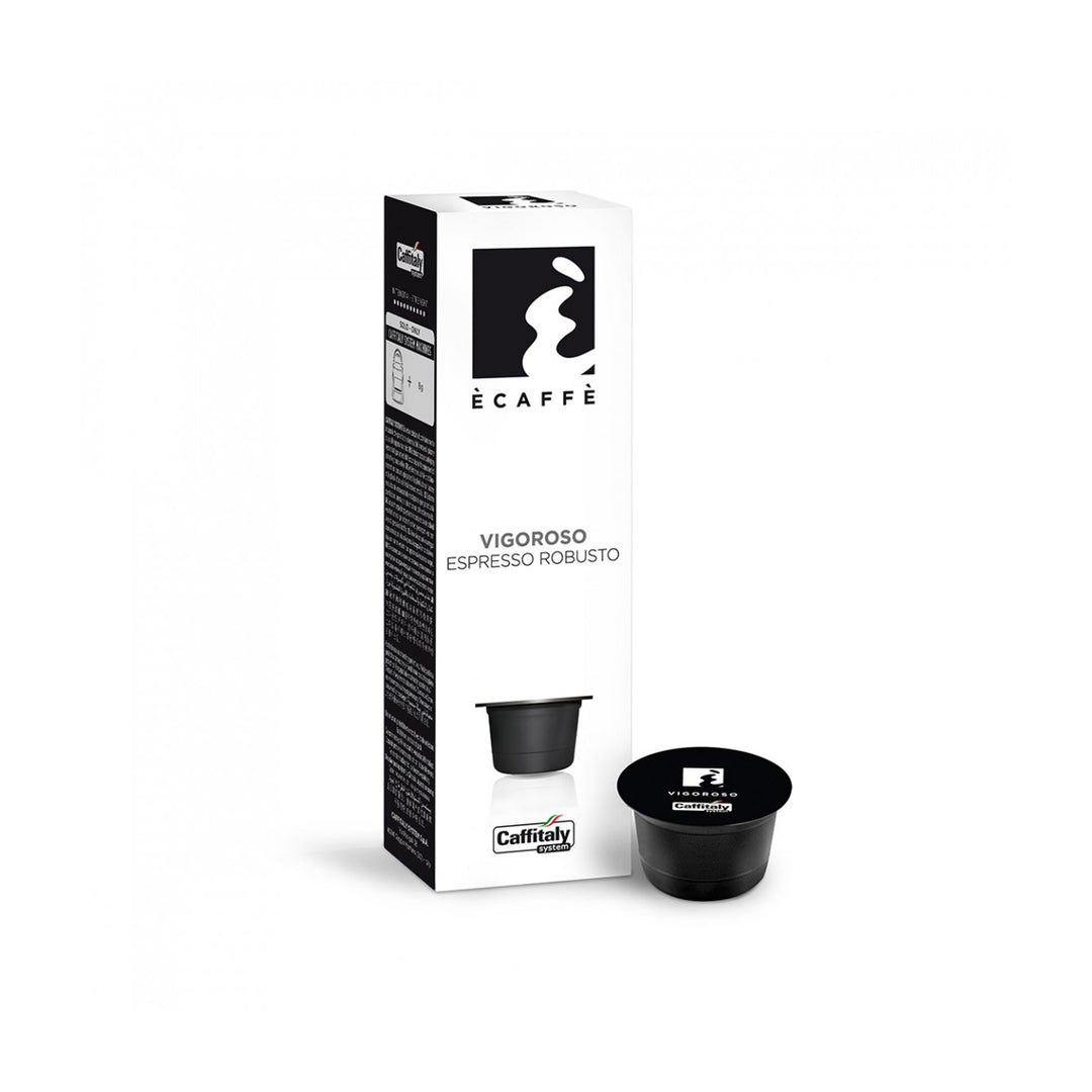 Vigoroso Single Serve Espresso Capsules (Box of 10 X 8g)