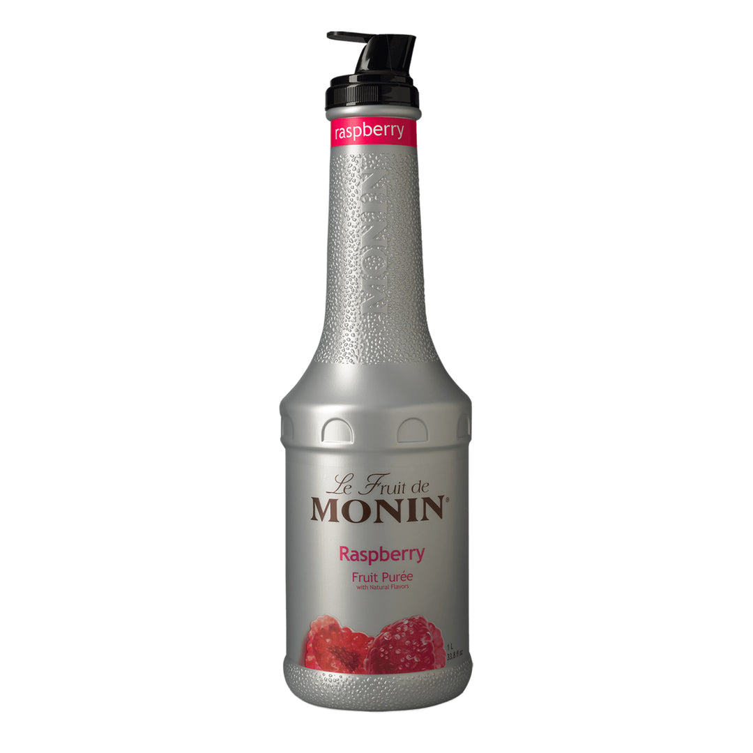 Monin Raspberry Puree Concentrate - 4 x 1L