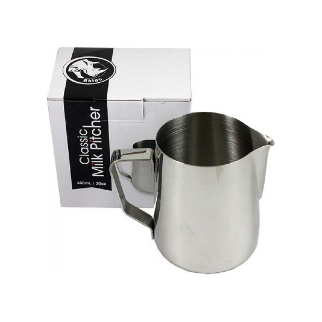 Rhino Coffee Gear Classic Stainless Steel Milk Pitcher 20oz/600ml