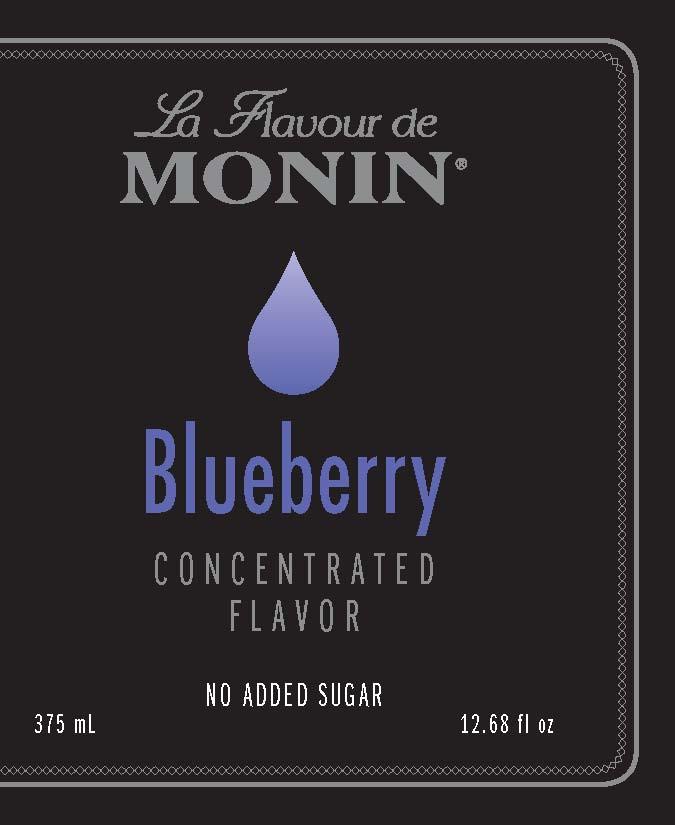 Monin Blueberry Concentrate - 4 x 375ml