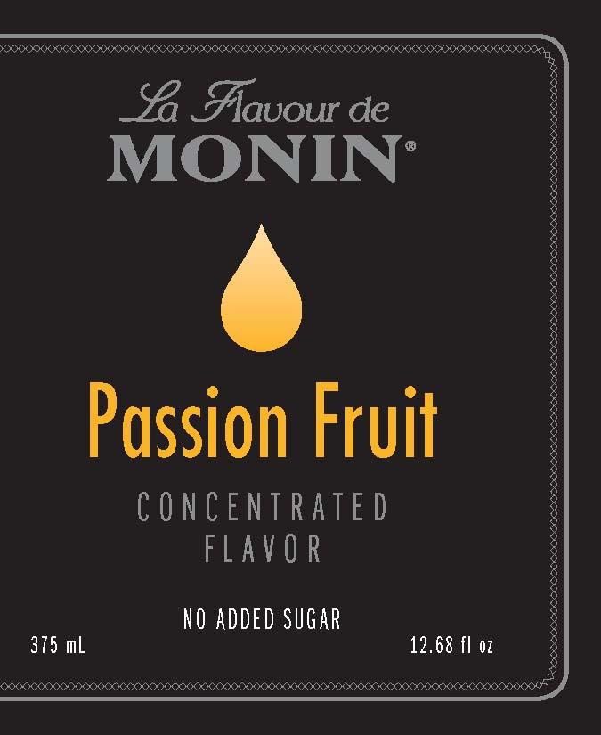 Monin Passion Fruit Concentrate - 4 x 375ml