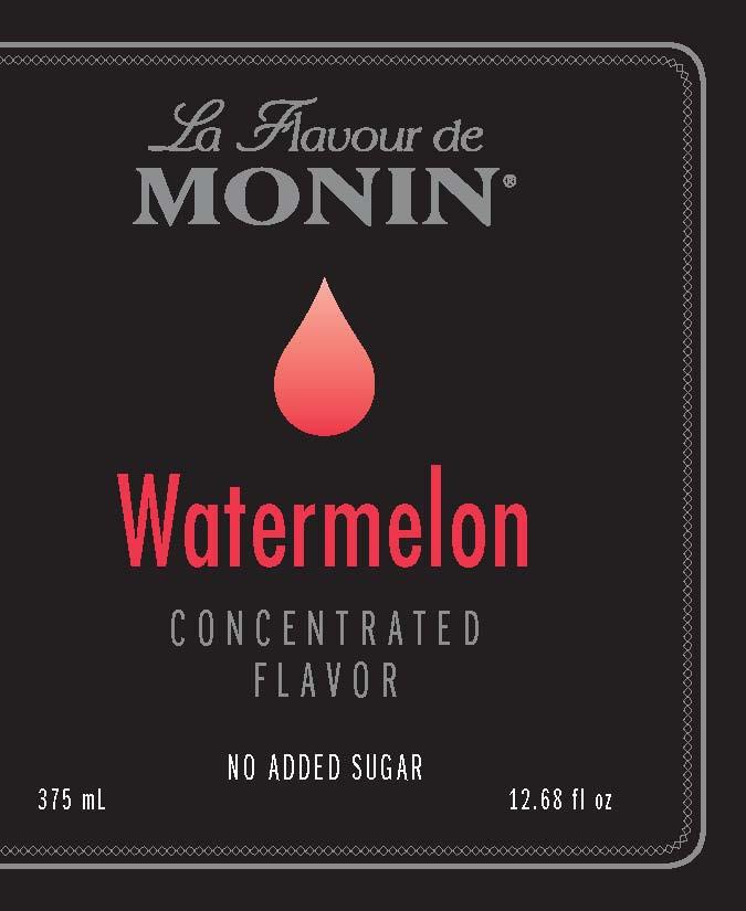 Monin Watermelon Concentrate - 4 x 375ml