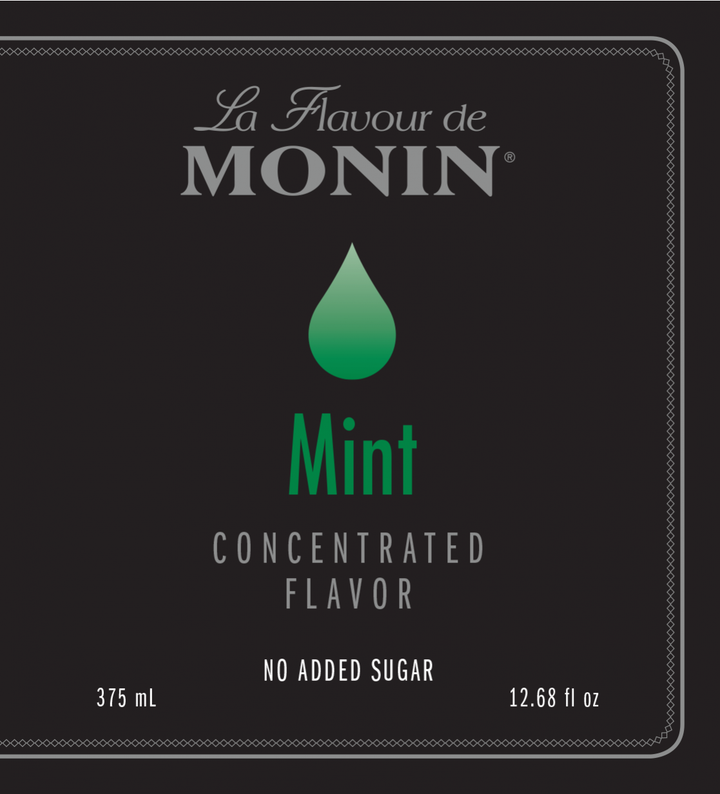 Monin Mint Concentrate - 4 x 375ml