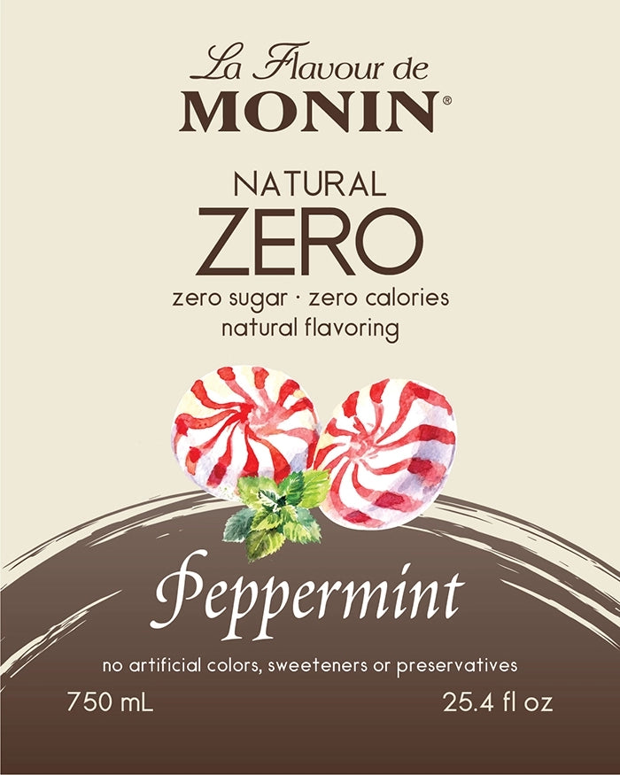 Monin Natural Zero Peppermint