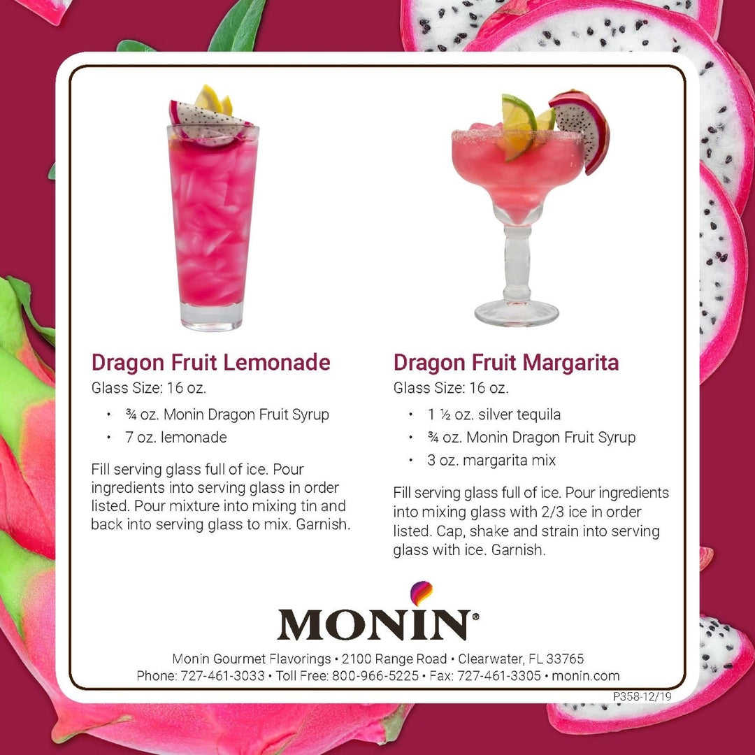 Monin Dragon Fruit Syrup