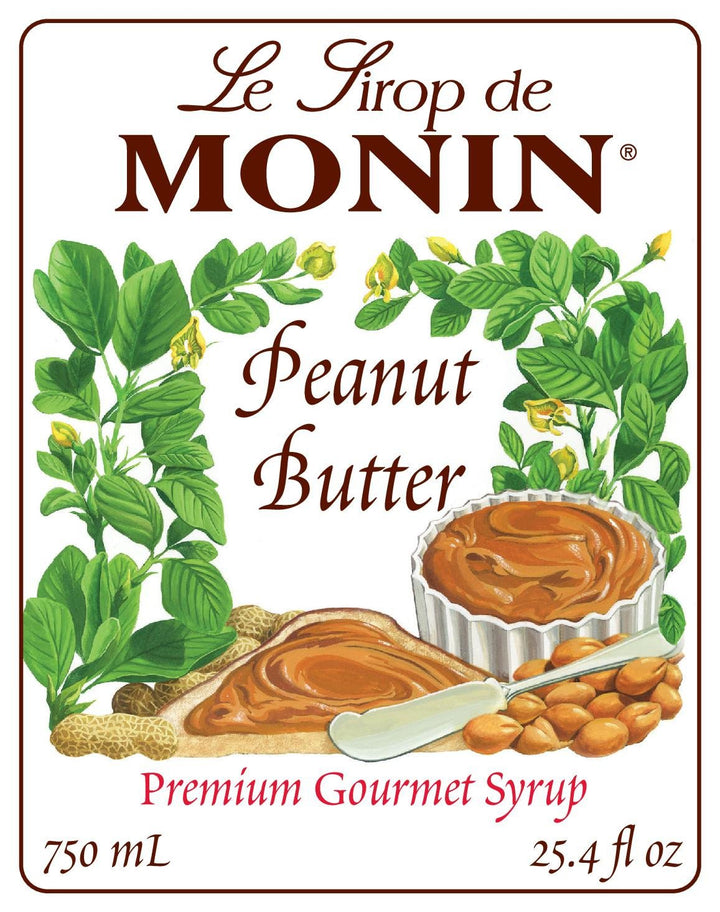 Monin Peanut Butter Syrup Case
