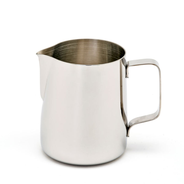 Rhino Coffee Gear Pro Stainless Steel 20oz Spouted Milk Frothing Pitcher